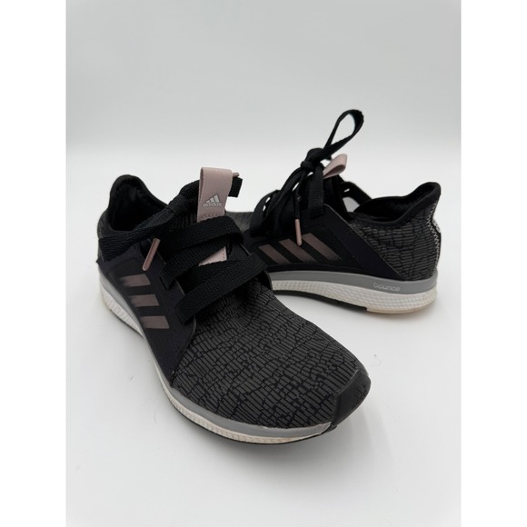 Adidas Bounce Edge Lux Lace Up Athletic Running Workout Tennis Shoes Sneakers 8 - Picture 1 of 7